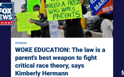 Fox News Opinion: Fighting critical race theory: the law is a parent’s best weapon
