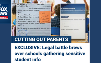 Fox News: Legal battle brews over schools gathering sensitive information
