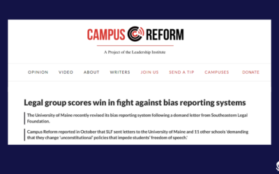 Campus Reform: Legal group scores win in fight against bias reporting systems