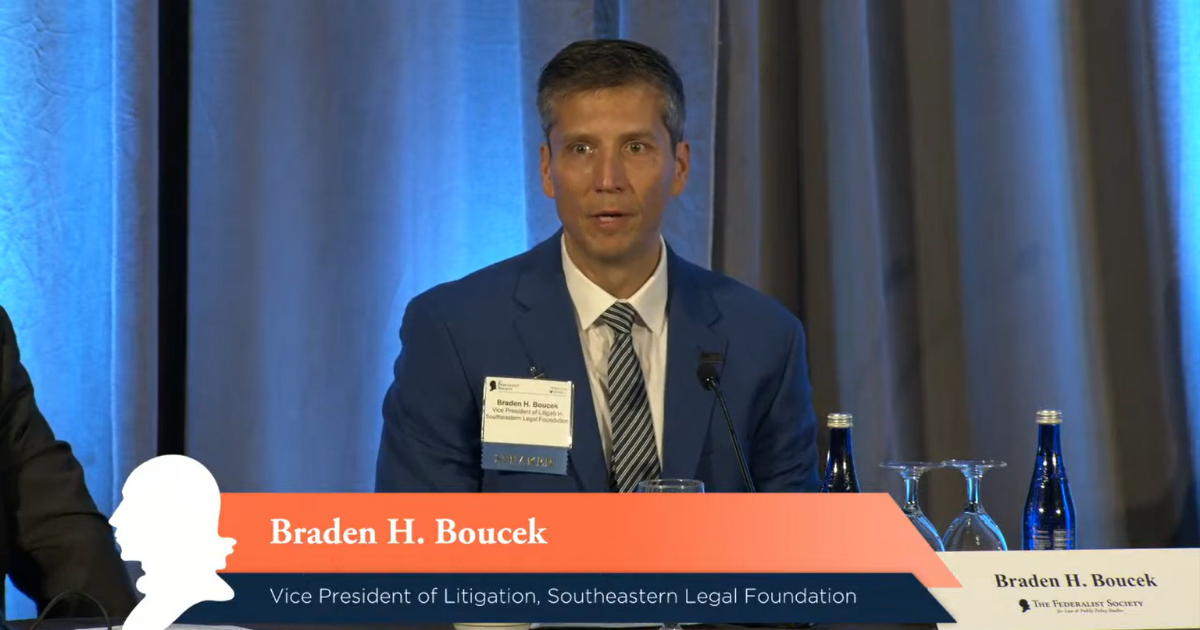 Watch: SLF Participates in Federalist Society Executive Branch Review Conference