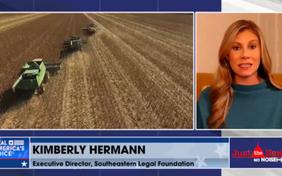 Watch: SLF Executive Director Kimberly Hermann breaks down lawsuit against USDA on Just the News No Noise