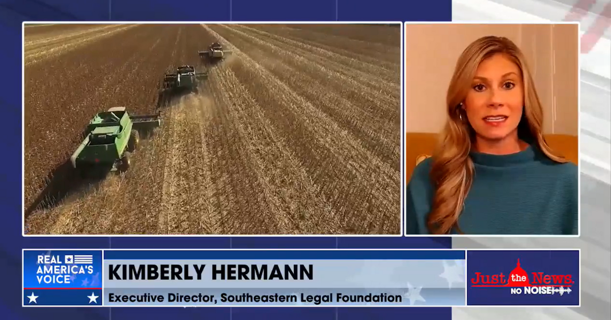 Watch: SLF Executive Director Kimberly Hermann breaks down lawsuit against USDA on Just the News No Noise