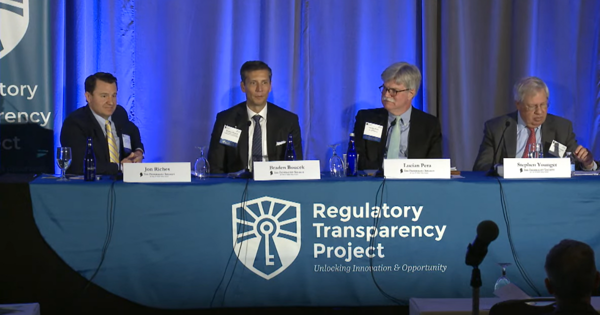 Watch: SLF’s Braden Boucek participates in panel discussion on legal licensing reform